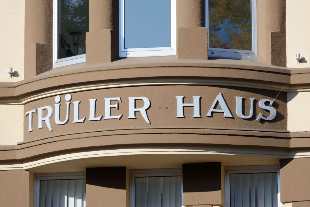 Bild vergrößern: Trüllerhaus in Celle Schriftzug